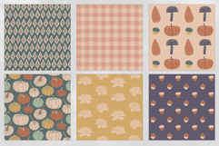 16 Cozy Fall Seamless Patterns Product Image 4