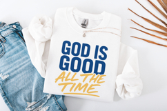 God Is Good All The Time PNG, Inspirational Christian Product Image 2