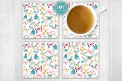 BUTTERFLIES 11OZ 12OZ 15OZ SUBLIMATION MUG WRAPS, MUG DESIGN Product Image 4