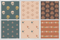 16 Boho Witch Seamless Patterns Product Image 4
