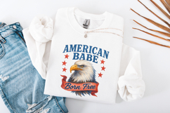 Vintage 4th of July PNG, Retro Patriotic Sublimation Product Image 3