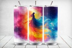 4 Fire Girls Tumbler Wraps Sublimation Design, 20 oz Product Image 5