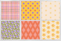 Sunset Vibes Seamless Pattern Set Product Image 4