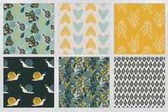 16 Sage &amp; Gold Seamless Patterns Product Image 4