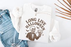 Long Live Halloween PNG, Skeleton Suit Halloween PNG, Product Image 3