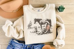 Retro Cowgirl PNG, Western Wild West Digital Download, Product Image 4