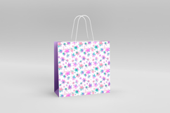 4 Glitter Christmas Seamless Patterns, Xmas Digital Paper Product Image 4