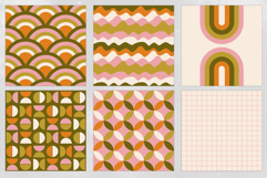 16 Retro May Seamless Patterns Product Image 4