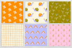 16 Vintage Spring Seamless Patterns Product Image 4