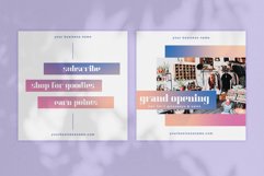 Modern Ombre Instagram Post PSD Template Set Product Image 4