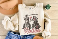 St Valentine&#039;s Wild West Rodeo PNG, Vintage Western Product Image 4