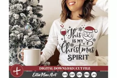 This is my Christmas spirit Christmas shirt svg, Christmas Product Image 1