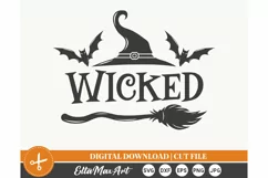 Wicked SVG, Halloween SVG, Pumpkin svg, Witch SVG, Fall svg, Product Image 2