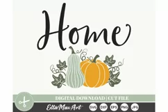 Home SVG, Thanksgiving svg, Fall SVG, Pumpkin SVG, Autumn Product Image 2