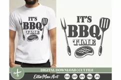 It’s BBQ time SVG, Barbecue SVG, Bbq svg, Grill Svg, Bbq PNG Product Image 1