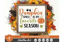 Pumpkin spice is my favorite season SVG, Autumn SVG, Fall Product Image 3