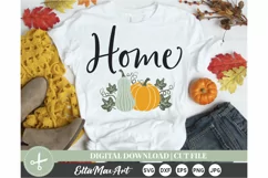 Home SVG, Thanksgiving svg, Fall SVG, Pumpkin SVG, Autumn Product Image 1