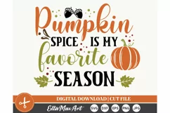 Pumpkin spice is my favorite season SVG, Autumn SVG, Fall Product Image 2