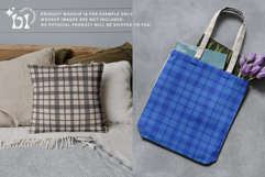 Gingham Kraft Seamless Patterns - 16 JPEG Patterns Product Image 5