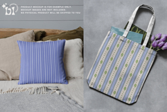 Indigo Matcha Seamless Pattern Set Product Image 5