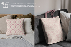 16 Ivory &amp; Blush Seamless Patterns Product Image 5