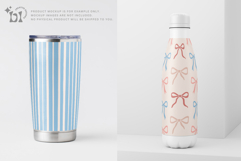 Blush Coquette Seamless Patterns - 16 JPEG Patterns Product Image 6