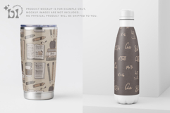 16 School Kraft Seamless Patterns Product Image 6