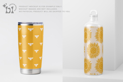 16 Ivory &amp; Gold Seamless Patterns Product Image 6