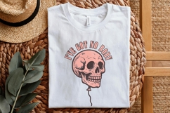 I&#039;ve Got No Body PNG, Skull Balloon Design, Digital Product Image 2