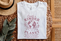 Create a Kinder Planet PNG, Be Kind Digital Design, Product Image 3