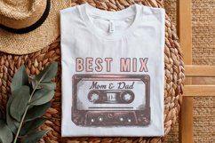Best Mix Mom and Dad PNG, Baby png, Bodysuit Design, Funny Product Image 5