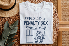 Hockey Penalty Box PNG, Funny Sports Digital Design, DIY Product Image 4