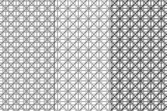 Square Lattice Caning Seamless Patterns Product Image 5