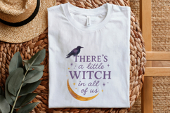 Little Witch in All of Us PNG, Witchy Halloween PNG, Magic Product Image 5