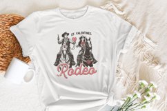 St Valentine&#039;s Wild West Rodeo PNG, Vintage Western Product Image 5