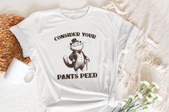 Consider Your Pants Peed PNG, Funny Cat T-Shirt Design Product Image 5