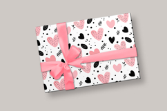 Valentines Heart Seamless Patterns, Whimsy Digital Paper PNG Product Image 5