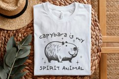 Capybara Spirit Animal PNG, Capybara Lover, Capybara Gift, Product Image 5