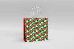 4 Abstract Christmas Seamless Patterns, Xmas Digital Paper Product Image 5