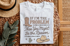 If I&#039;m The Problem PNG, Country Music Download, Nashville Product Image 3