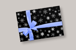 Festive Snowflakes Seamless Patterns, Xmas Digital Paper PNG Product Image 3