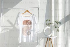 T-Shirt Mockup, Shirt Mock Up , Boho Shirt Mockup, 3001 Mock Product Image 5