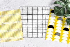Citron & Noir Digital Paper | 16 JPEG Seamless Patterns Product Image 5