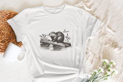 Beaver Dam PNG, Funny Beaver, Instant Digital Download, Product Image 5