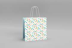 4 Cute Pastel Seamless Patterns, Colorful Digital Paper PNG Product Image 5
