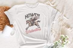Howdy Valentine Png, Retro Valentine Png, Vintage Cowboy Product Image 5
