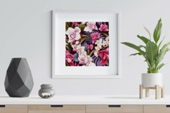Exotic Orchids Digital Papers - Seamless Patterns Product Image 4