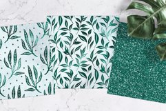 Malachite and Pearl Digital Paper | 16 JPEG Seamless Pattern Product Image 5