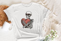 Skeleton Hugging a Heart PNG, Funny Valentines Day PNG, Product Image 5