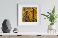 Klimt Flowers Digital Papers - Seamless Patterns Product Image 4